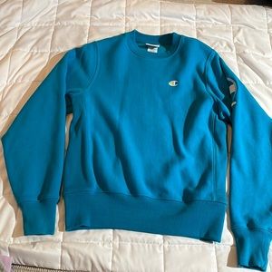 CHAMPION reverse weave logo crewneck